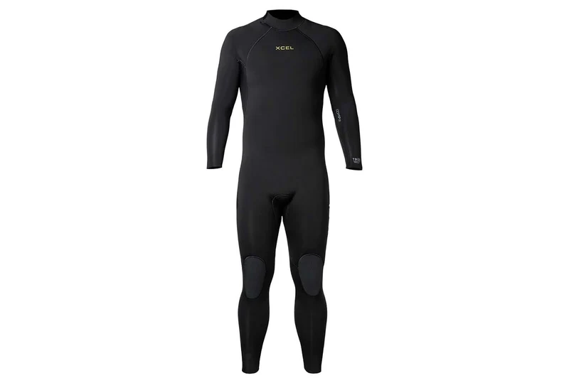 FERMETURE ÉCLAIR ARRIÈRE COMP 4/3MM WETSUIT - HOMMES