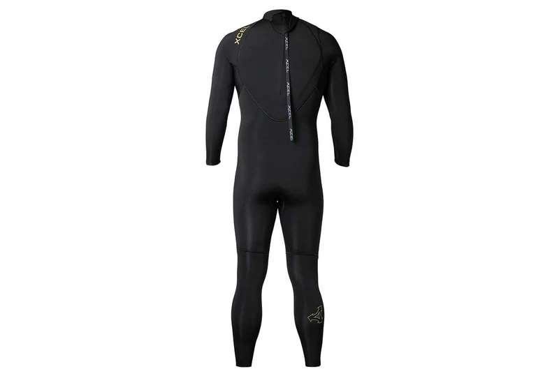 FERMETURE ÉCLAIR ARRIÈRE COMP 4/3MM WETSUIT - HOMMES