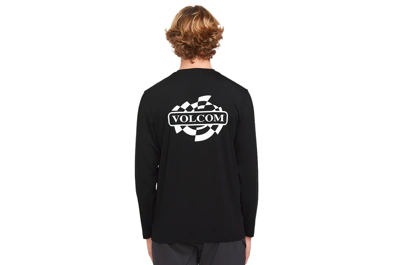 RASHGUARD À MANCHES LONGUES OVAL TRACK LOOSE
