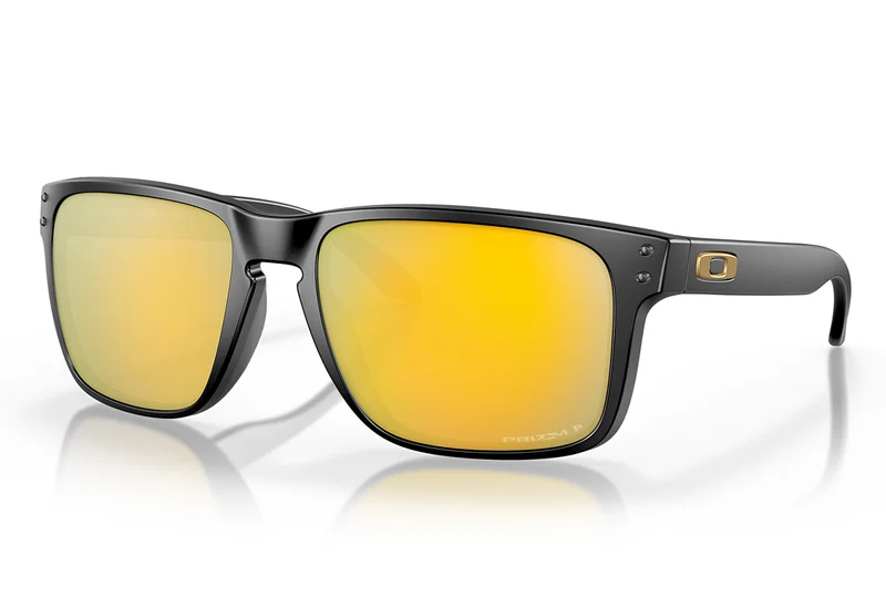 HOLBROOK XL - NOIR MAT AVEC PRIZM 24K POL
