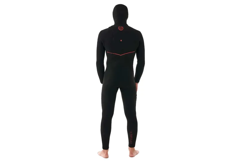 FLASHBOMB FUSION 4/3 À CAPUCHE SANS FERMETURE ÉCLAIR WETSUIT - HOMMES
