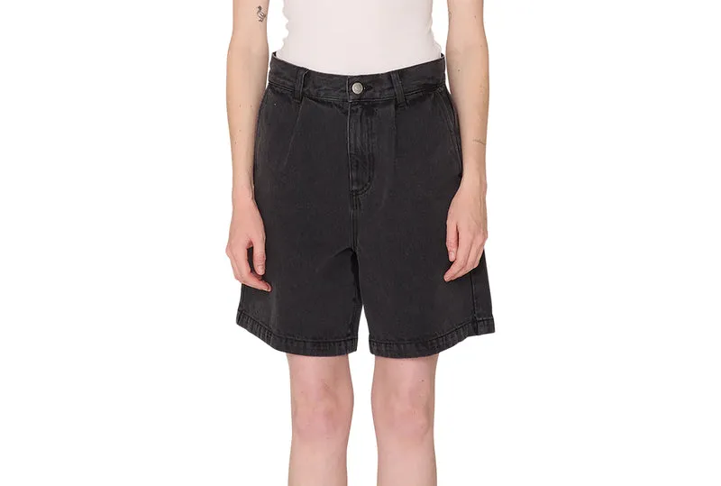 SHORT PLISSÉ EN JEAN ELI II
