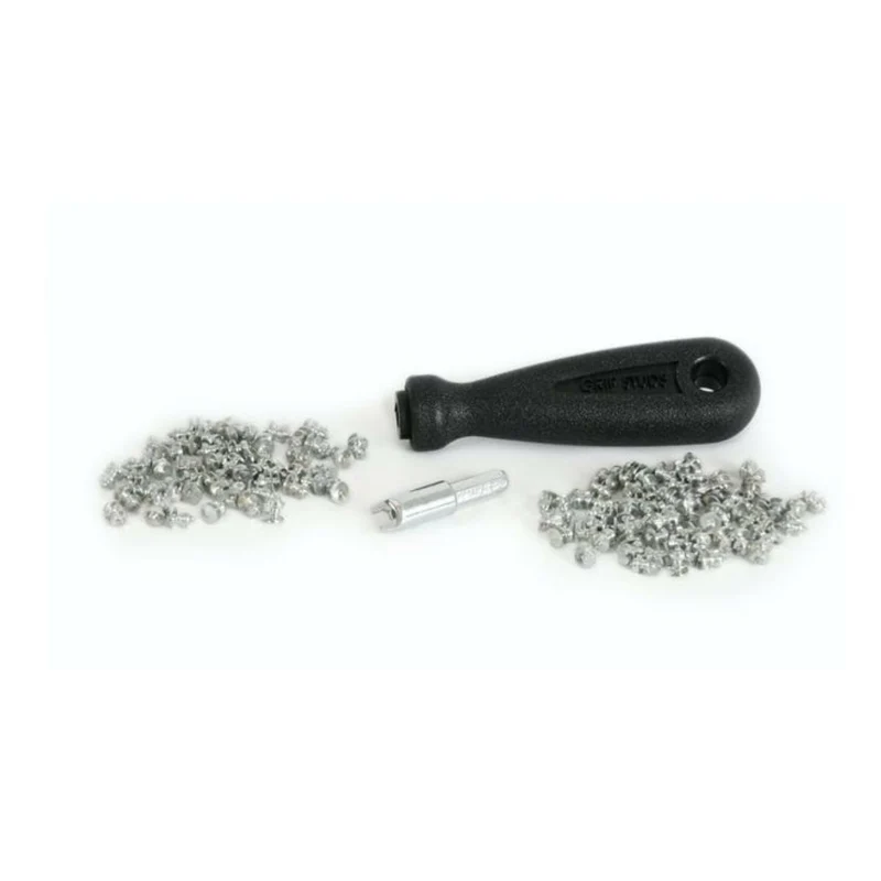 Kit clous pour pneus, grip stud #1000, x100 avec outil #4000 (drill bit)