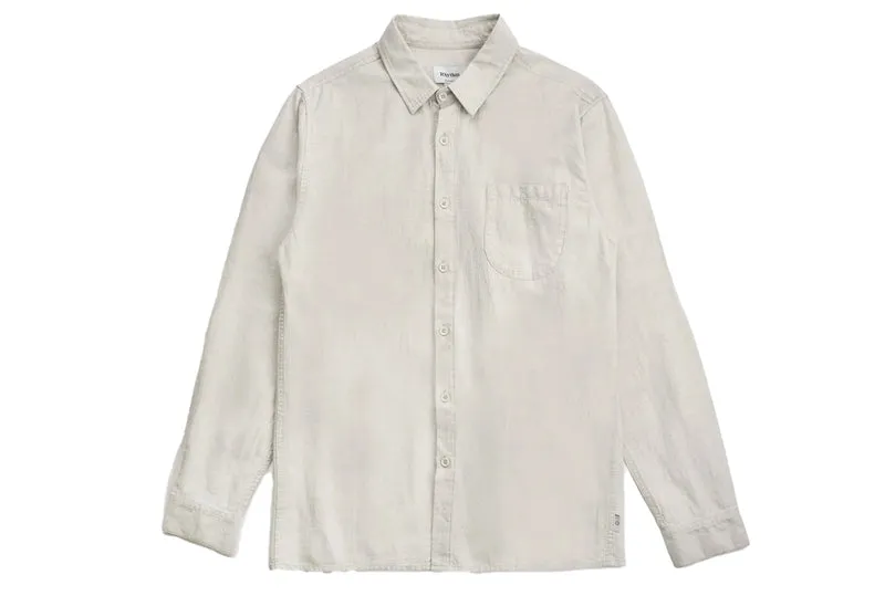 CHEMISE À MANCHES LONGUES CLASSIQUE EN LIN