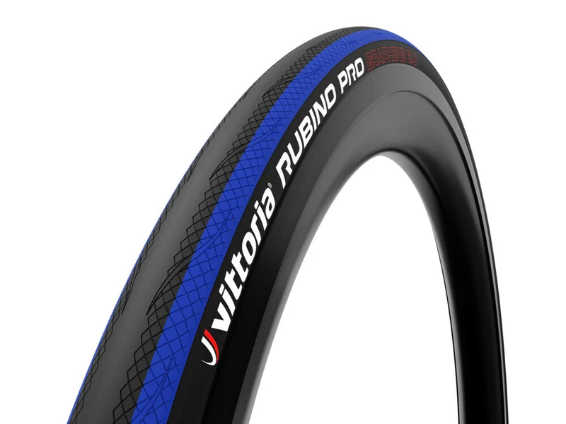 Pneu Vittoria Rubino Pro 700x25 Noir/Bleu