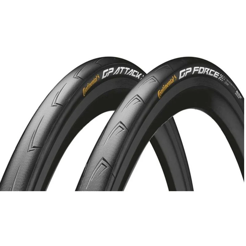 Pneu Continental attack/force - 700 x 22/24 - paire