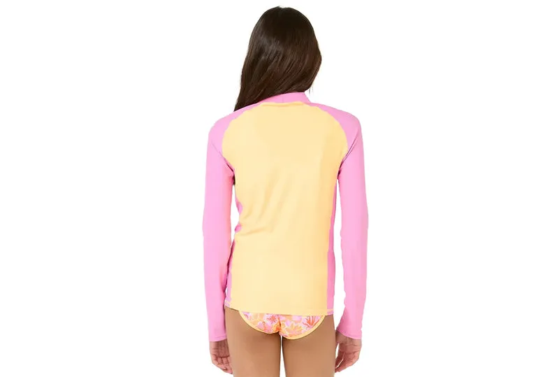 GILET RASH VEST CLASSIQUE SURF LS POUR FILLE