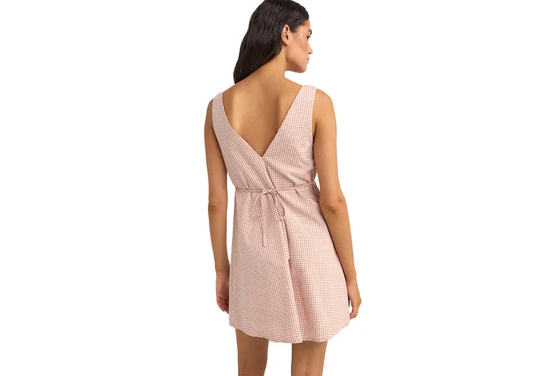 ROBE MINI À CARREAUX LOLA