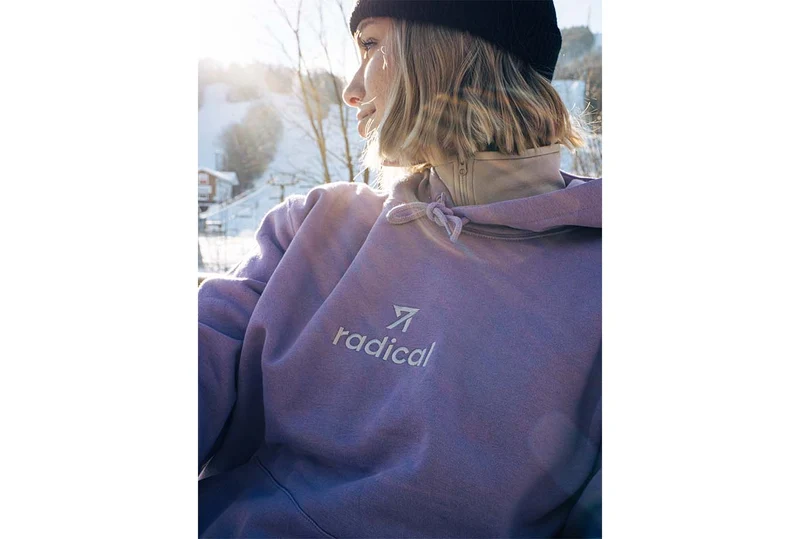 WMN SWEAT À CAPUCHE BRODÉ CENTRAL