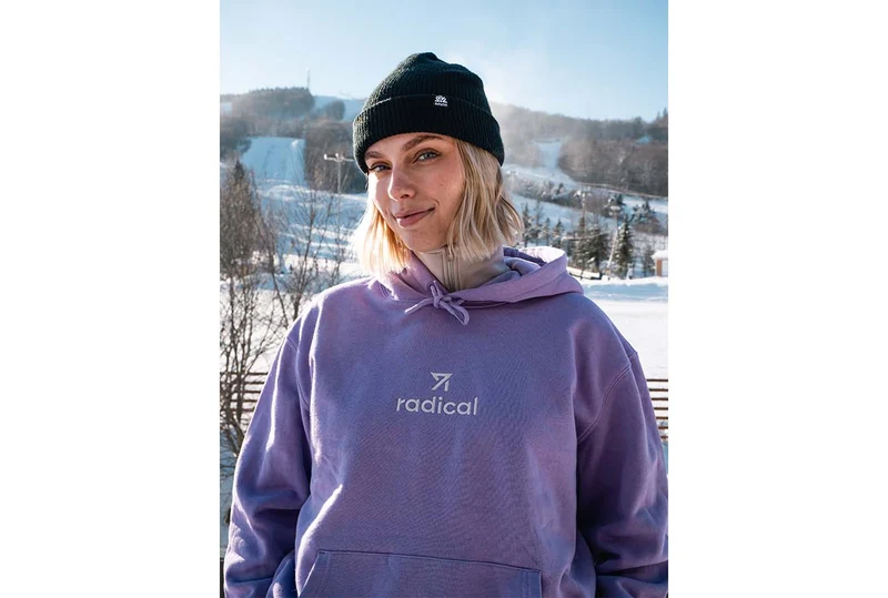 WMN SWEAT À CAPUCHE BRODÉ CENTRAL