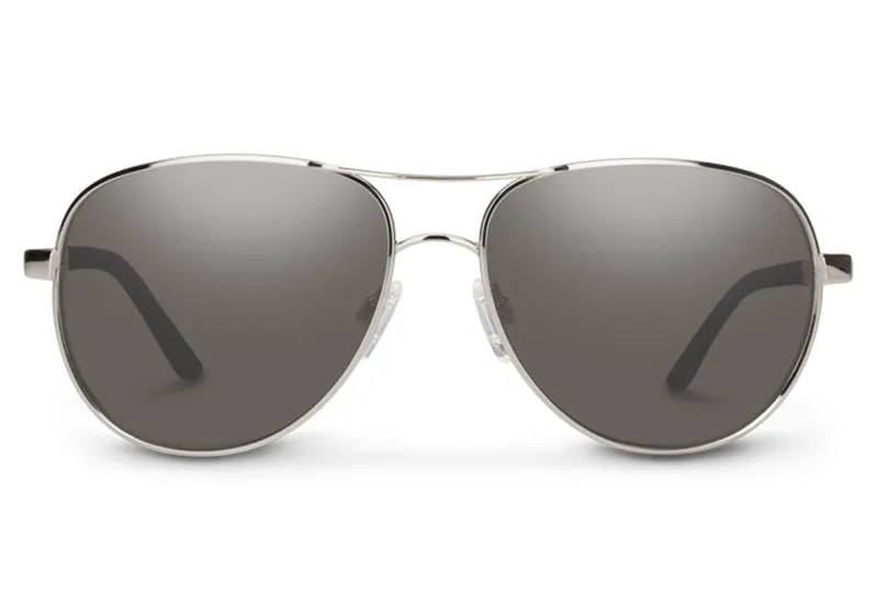 AVIATOR - ARGENT AVECPOLARLunettes de soleil IZED GRAY