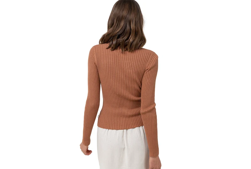 TOP À ML EN MAILLE CLASSIQUE
