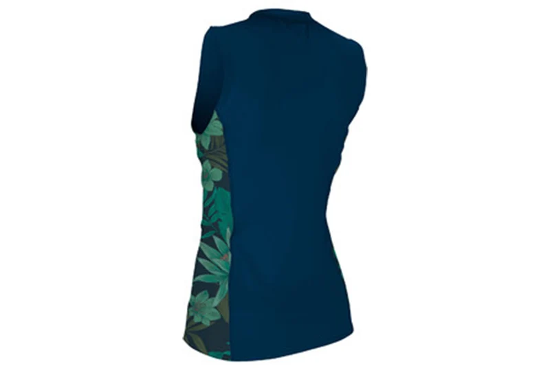 CHEMISE SUN FEMME À MANCHES COURTES AVEC ZIP SUR LE DEVANT