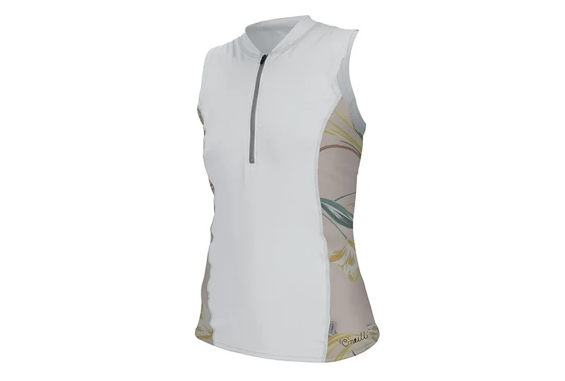 CHEMISE SUN FEMME À MANCHES COURTES AVEC ZIP SUR LE DEVANT