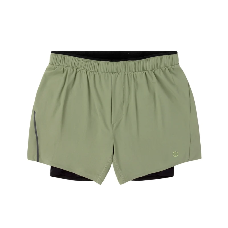 DLYShort Men's 5'' Long Brief 2 Running Shorts