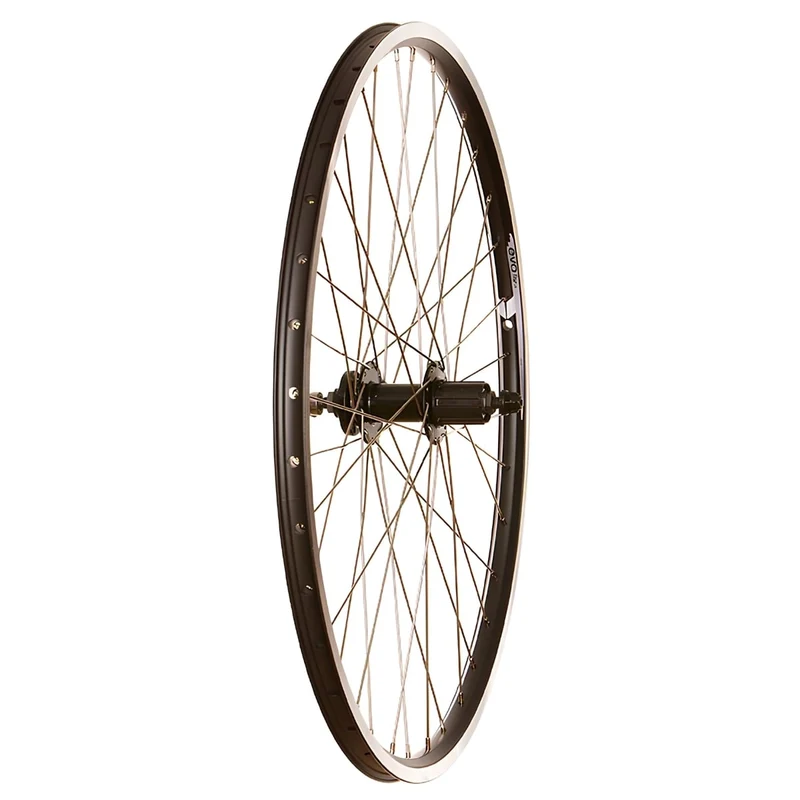 Roue arrière Wheel Shop Evo Tour 19 27,5 36 trous QR 135mm IS 6 boulons Shimano HG Noir