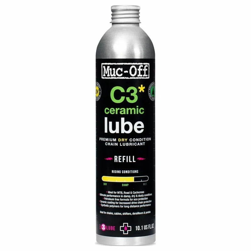 Muc-Off, Dry Céramique C3, Lubrifiant, 300ml