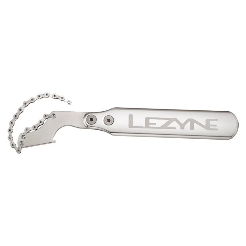 Fouet à chaine Lezyne cnc argent