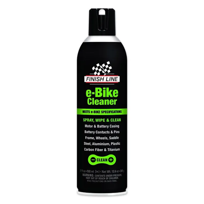 E-bike cleaner aerosol Finish Line 6oz