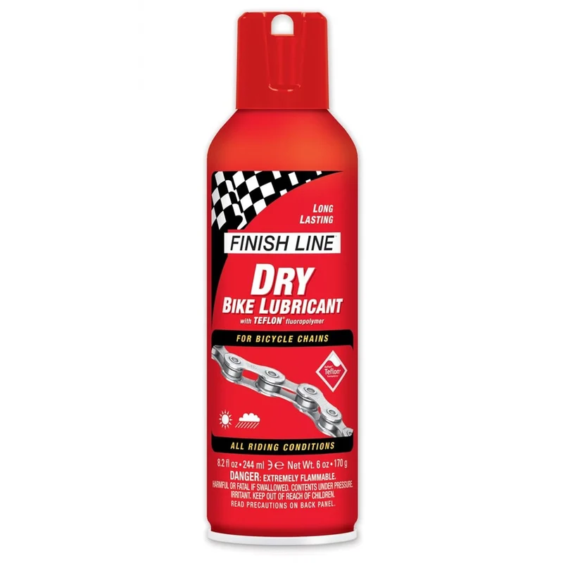 Lubrifiant Finish Line Dry en Aérosol 244mL