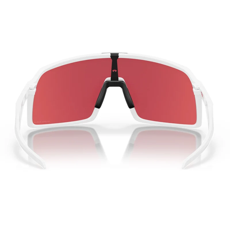Lunettes Oakley Sutro blanc poli prizm snow sapphire iridium