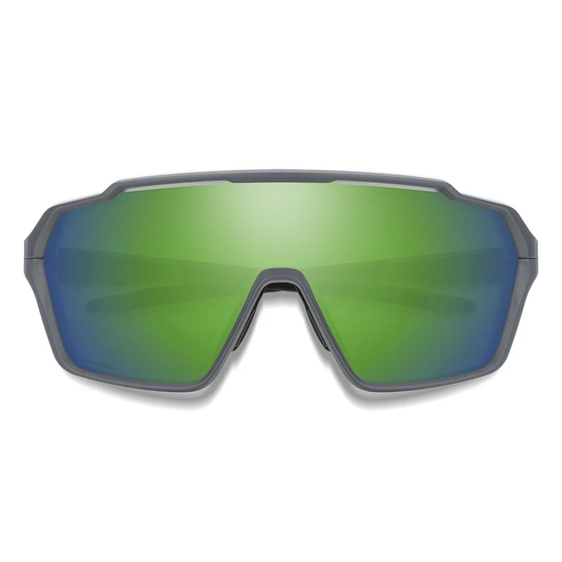 Lunettes Smith shift mag ciment mat - photochromique vert mirroir