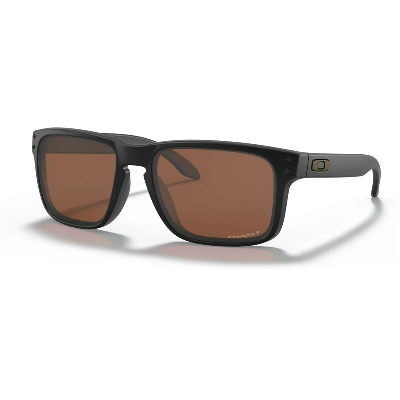 Lunettes Oakley holbrook noir mat prizm tunGSten iridium polarise