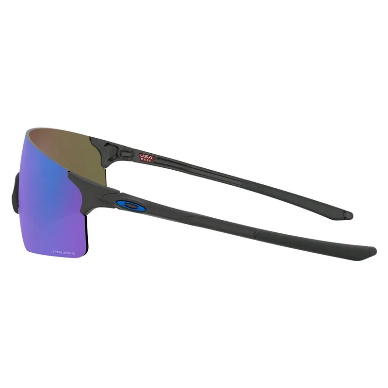 Lunettes Oakley EV Zero blades acier prizm sapphire iridium