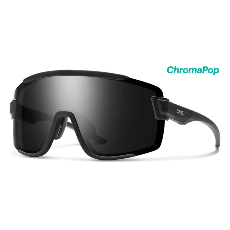Lunettes Smith Wildcat Noir Mat (lentille ChromaPop Noir)