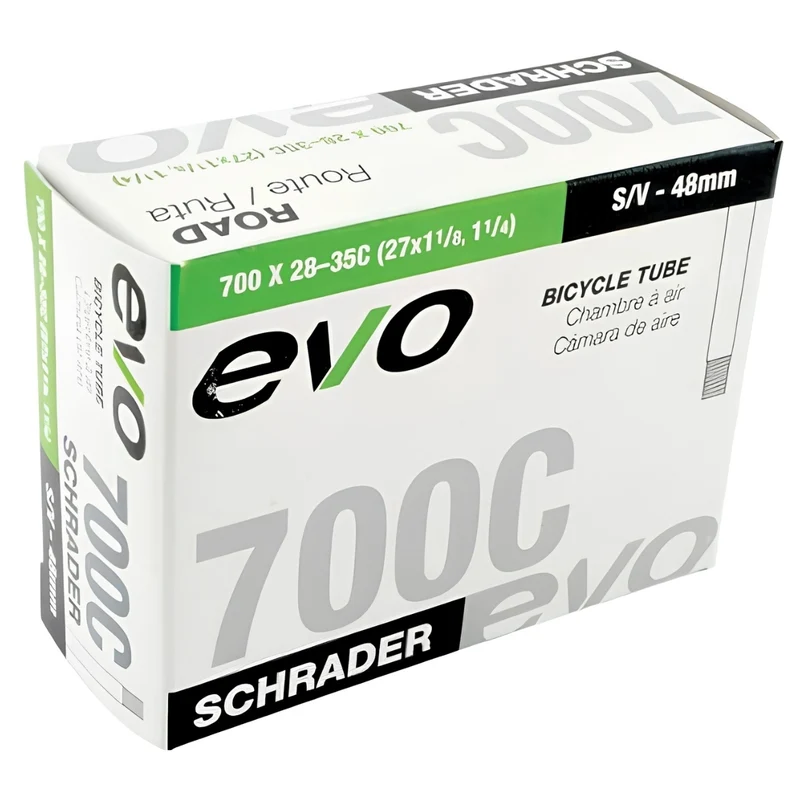 Chambre à air Evo 27x1-1/4 à 1-1/8 Schrader 32 mm