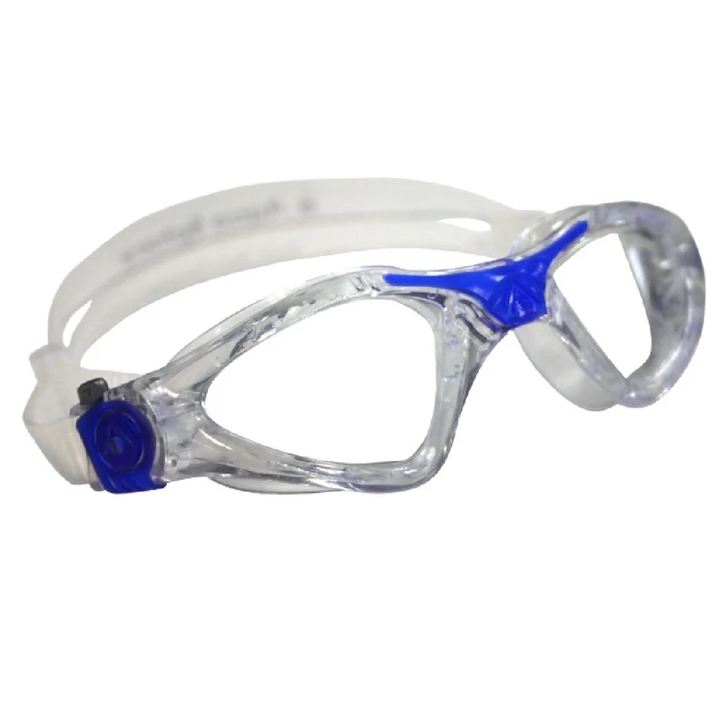 Lunette de natation Aquasphere Kayenne - clair/bleu- lentille claire Small fit