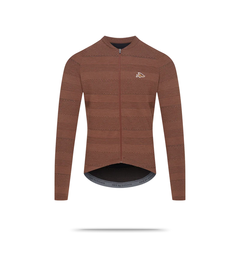 Corinne Textured Long Sleeve Jersey