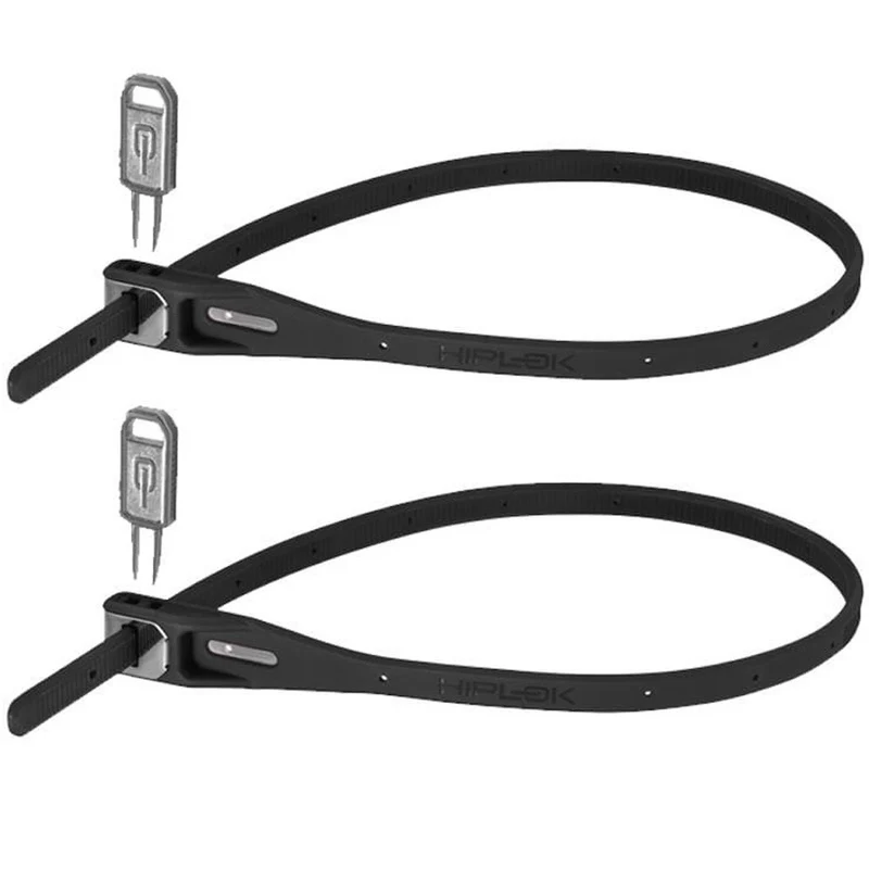 Z LOK Armoured Reusable Tie Bike Lock - Twin Pack
