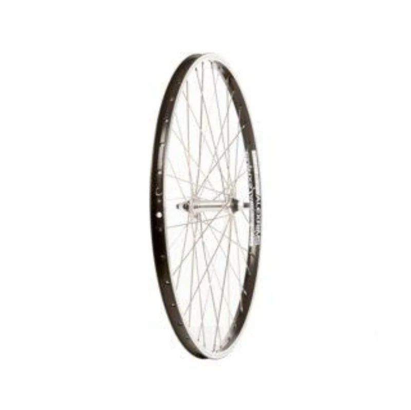 Roue alexrims 26 avant dm-18 noir / hb-m475 rayons stainless x 36, essieu qr noir