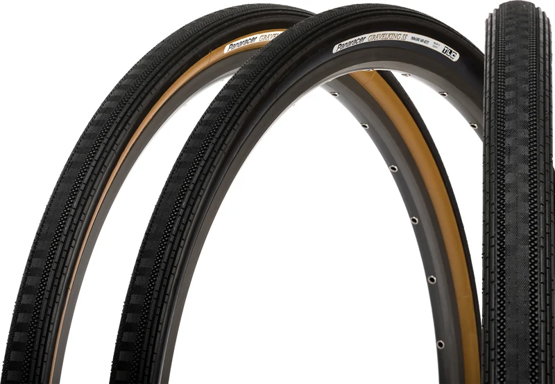 Pneu Panaracer Gravel King SS 700 x 35 Noir/Brun