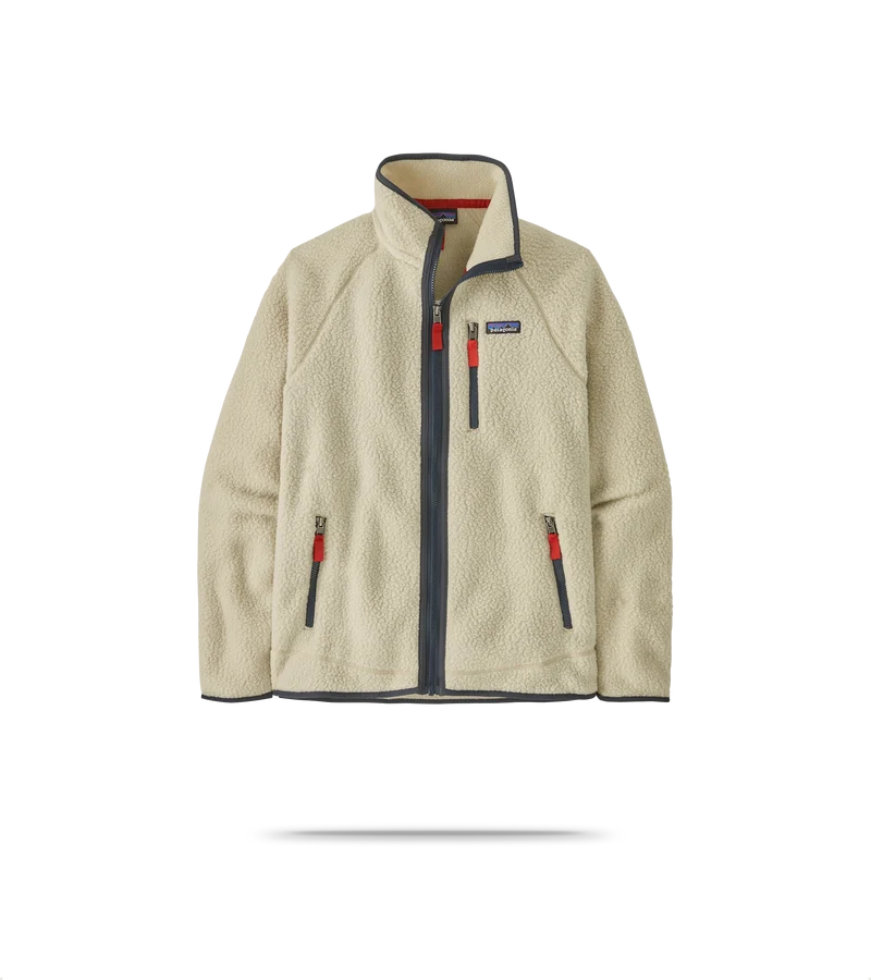 Men's Retro Pile Zip-Up Fleece Jacket