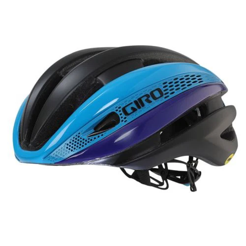 Casque Giro synthe Mips mat black/blue/purple s