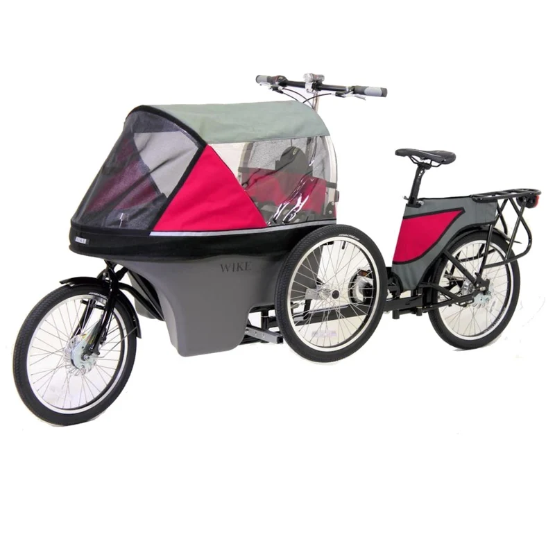 Wike e-cargo salamander bike and stroller