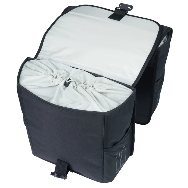 Sacoches Basil Go Double MIK 32l Noir paire