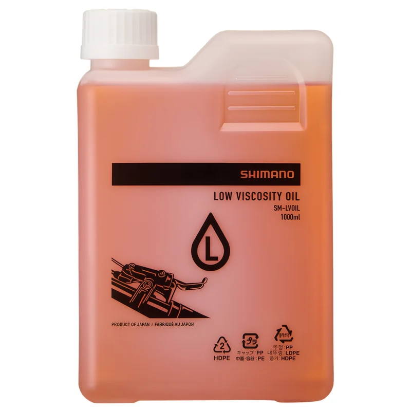 Huile minérale à faible viscosité Shimano pour freins à disque 1000ml