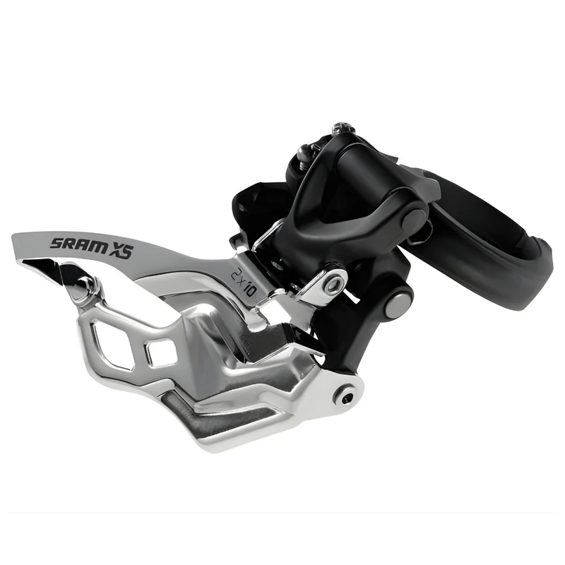 Dérailleur avant Sram X5 2x10 vitesses High clamp Down pull 34.9/31.8mm