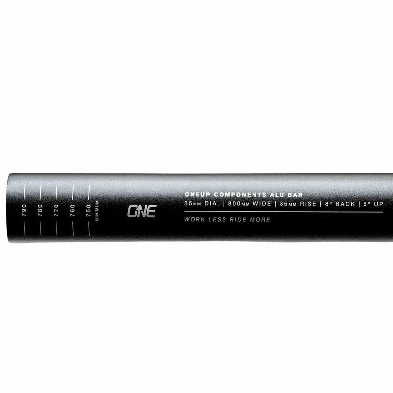 Guidon OneUp Alu 800mm x 35mm - 35mm Rise
