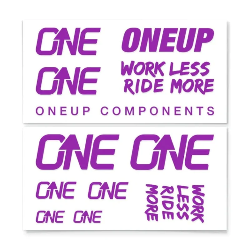 Ensemble d'autocollant OneUp pour guidon
