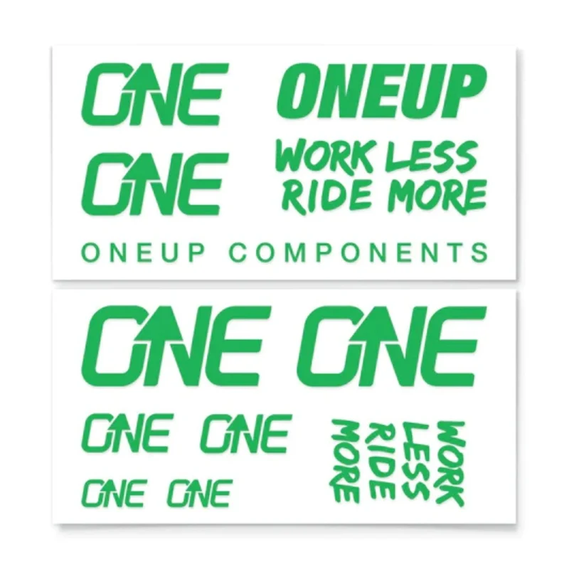 Ensemble d'autocollant OneUp pour guidon