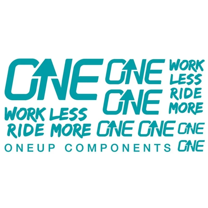 Ensemble d'autocollant OneUp pour guidon