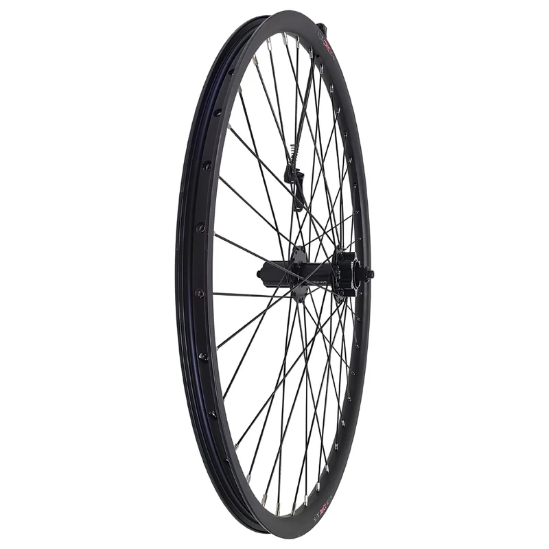 Roue arrière 26" Damco disque roue libre écrous Noir