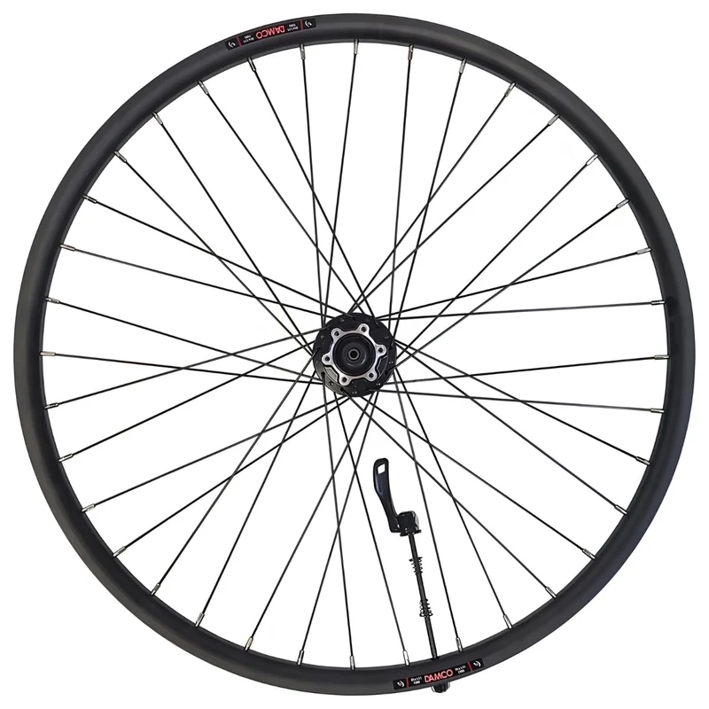Roue arrière 26" Damco disque roue libre écrous Noir