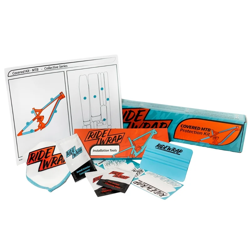 Ensemble de protection RideWrap Covered MTB Double-suspension lustré