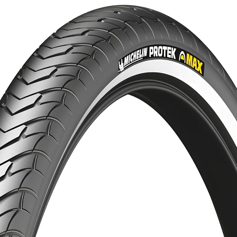 Pneu Michelin Protek Max Hybrid 700x47C Protek 5mm réflecteur Noir