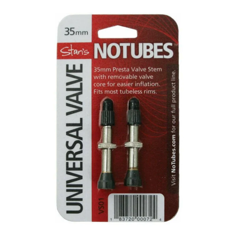 Valves tubeless Stans No Tubes 35mm paire